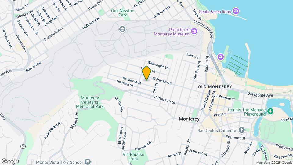 960 Roosevelt St Map and Location Details