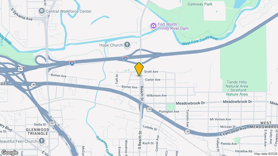 2531 Carter Ave Map and Location Details