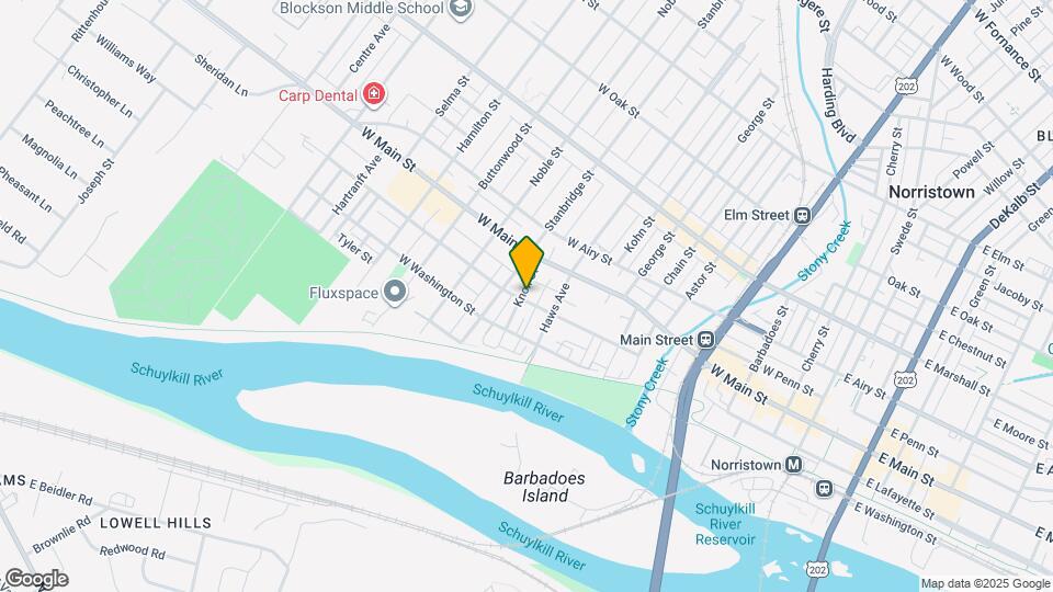 729 W Lafayette St Map and Location Details