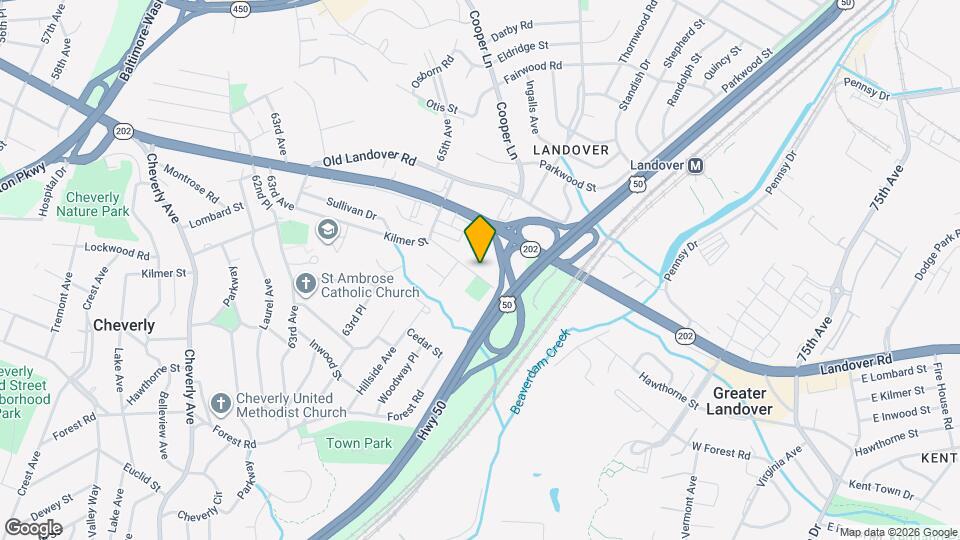 6604 Oak St Map and Location Details