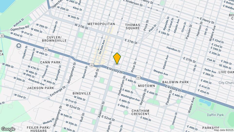 2514 Abercorn St Map and Location Details