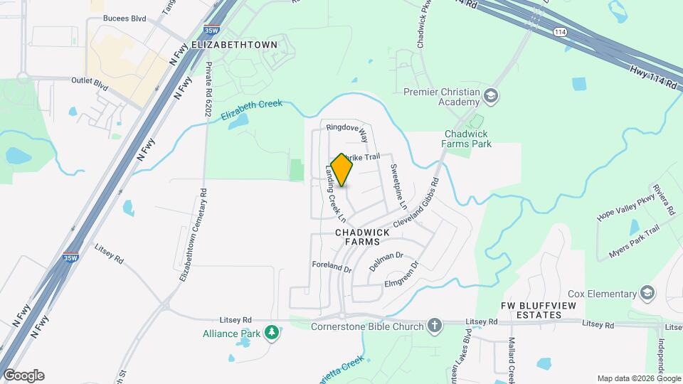 15633 Wild Cherry Ln Map and Location Details