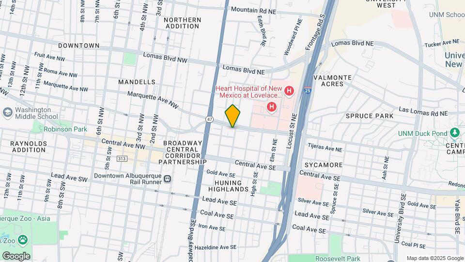 309 Edith Blvd NE Map and Location Details