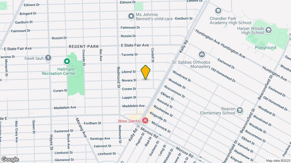 16266 Novara St Map and Location Details
