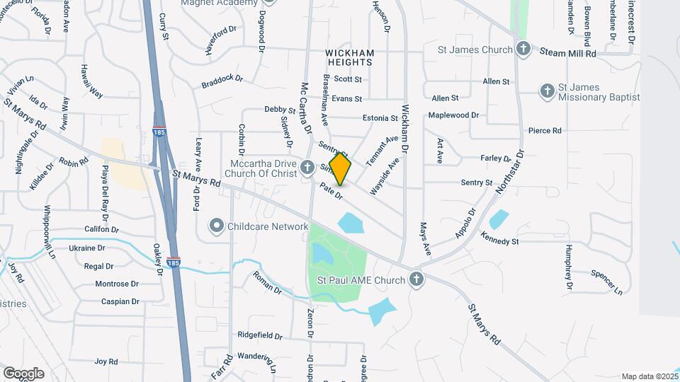 4511 Pate Dr Map and Location Details