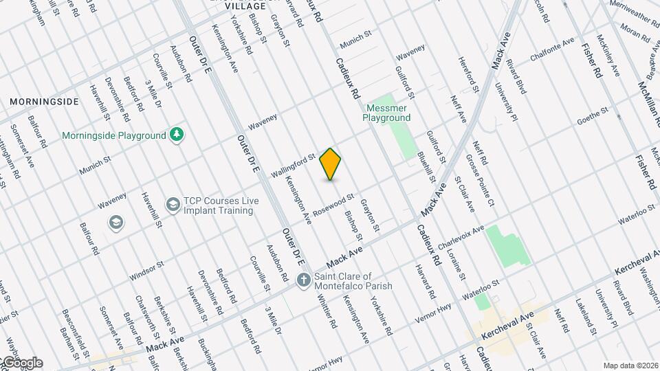 3861 Bishop St Map and Location Details