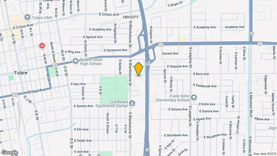 307-317 E Kern Ave Mapa y Detalles de la Ubicación