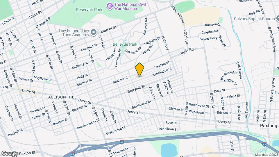 2236 Kensington St Map and Location Details