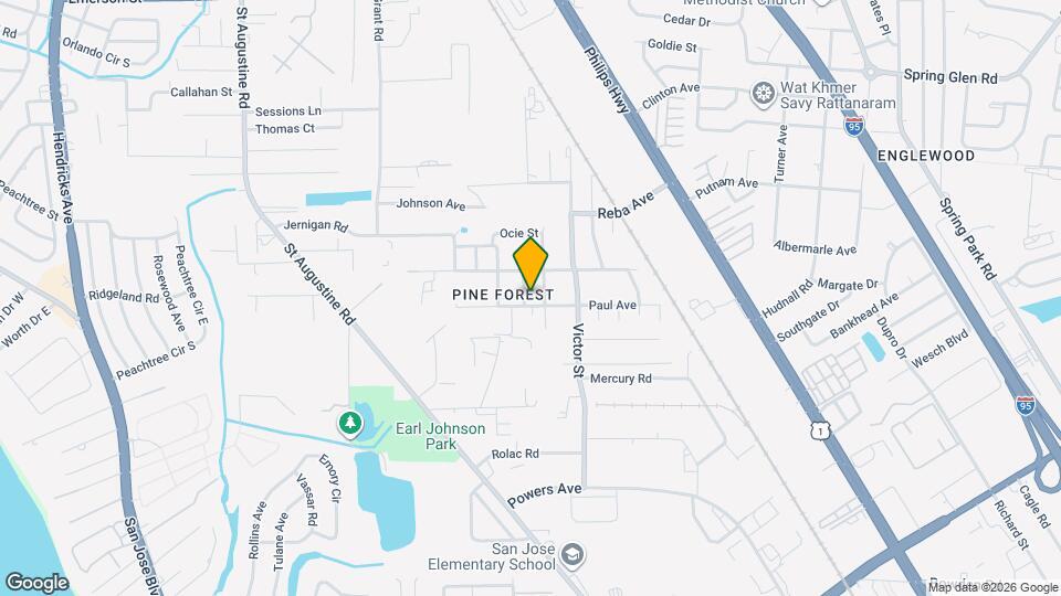 4541 Cambria St Map and Location Details