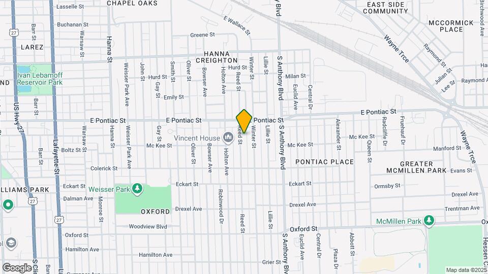 2803 Reed St Map and Location Details