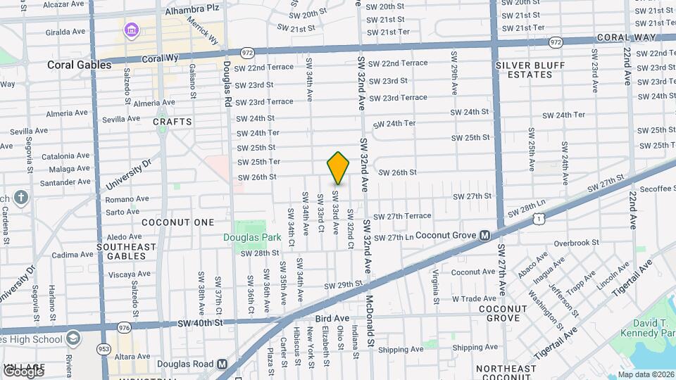 2645 SW 33rd Ave Map and Location Details