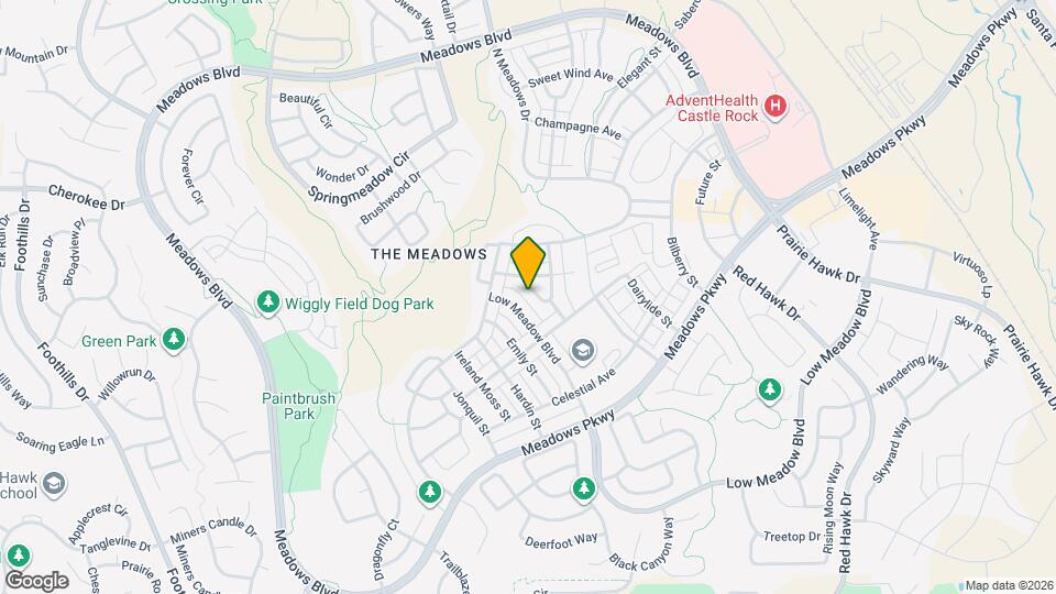 3724 Happyheart Way Map and Location Details