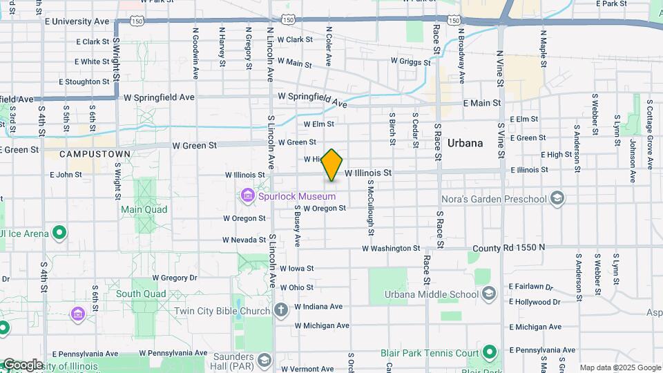 612 W California Ave, Unit 2 Map and Location Details