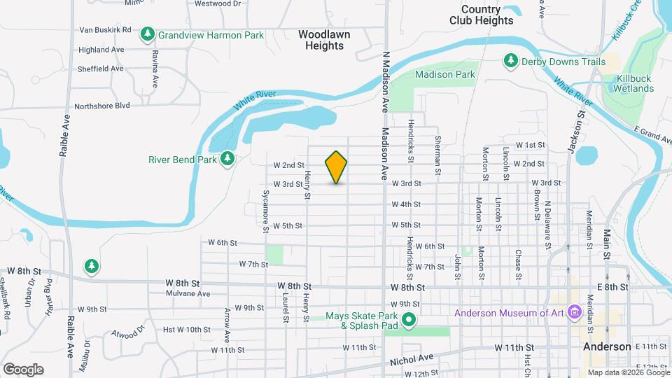 1213 W 3rd St Map and Location Details