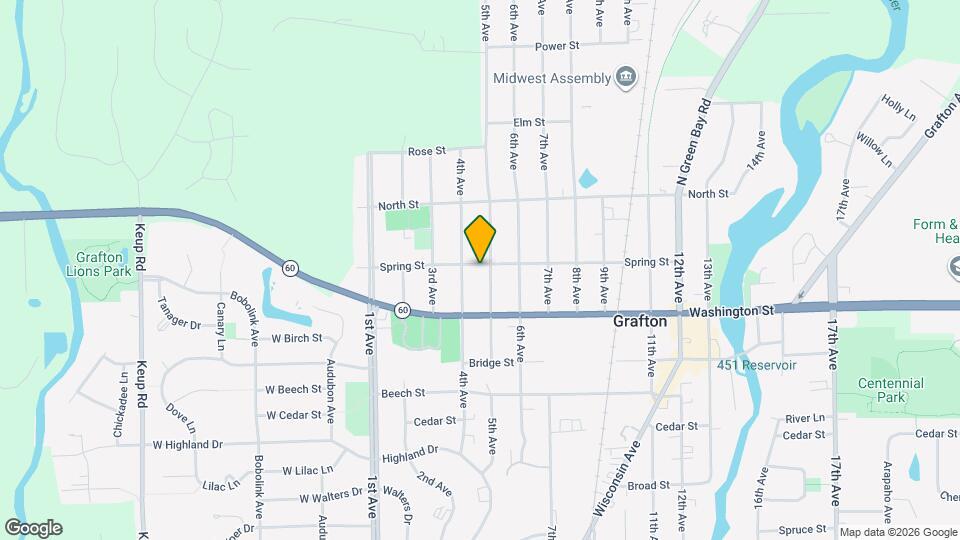 1103-1105 5th Ave Map and Location Details