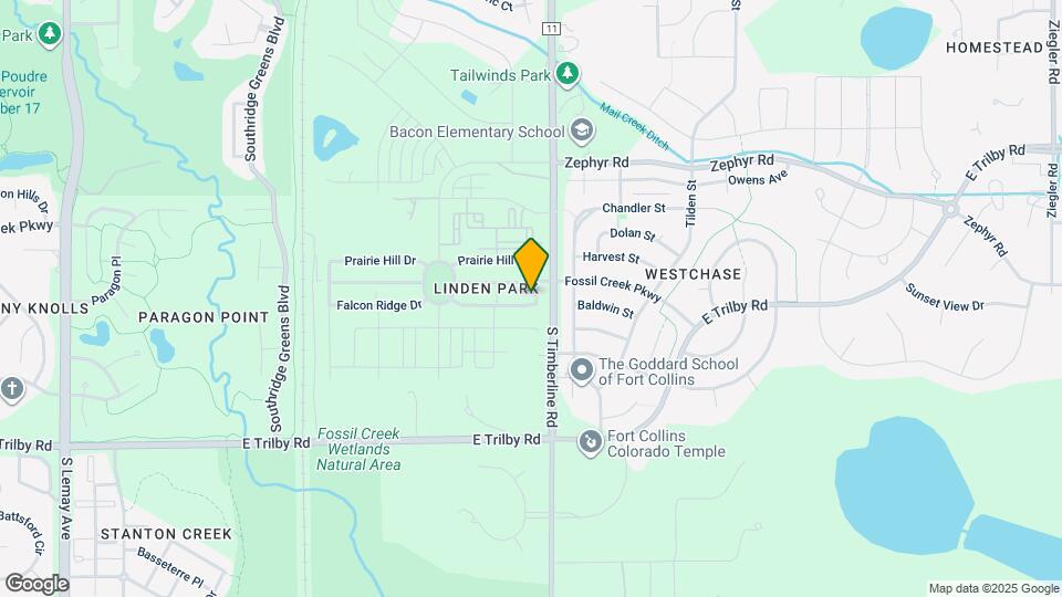 2044 Falcon Ridge Dr Map and Location Details