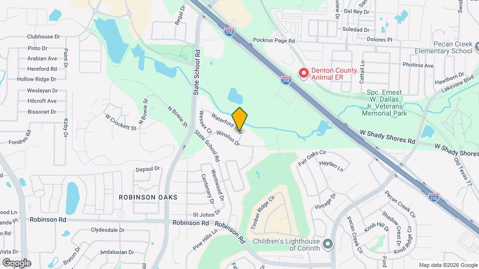 3924 Waterford Way Map and Location Details