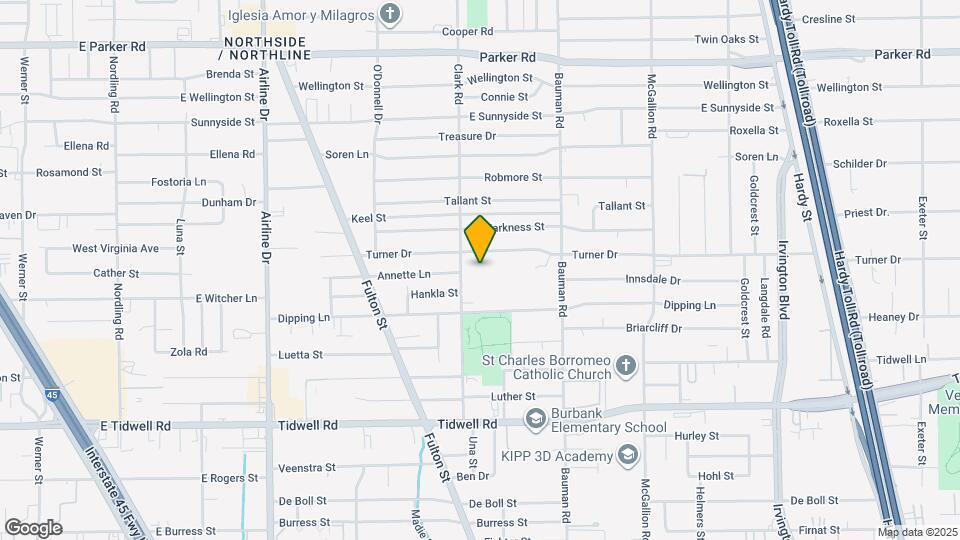 9912 Clark Cyn Ln Mapa y Detalles de la Ubicación