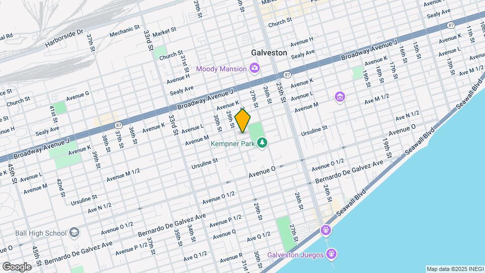 2818 Avenue M 1/2 Map and Location Details