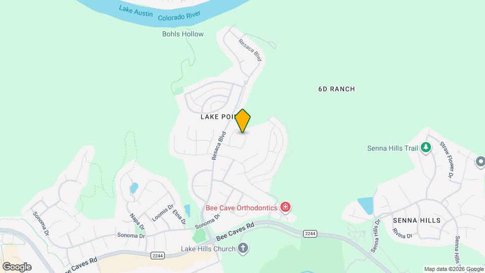 10700 Pointe View Dr Map and Location Details