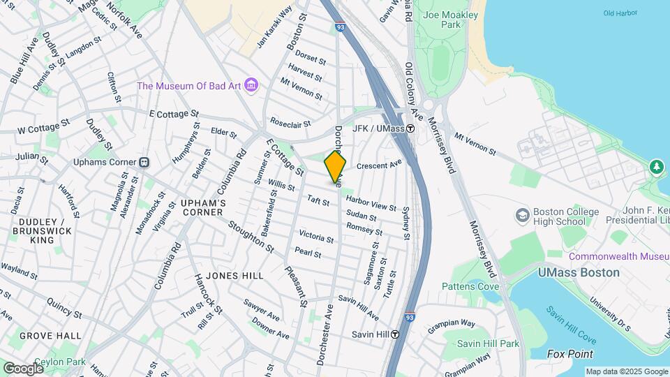 3 Howes St, Unit 1 Map and Location Details