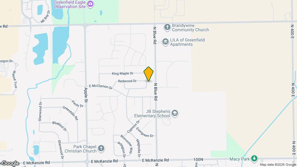 1545 Juniper Ln Map and Location Details