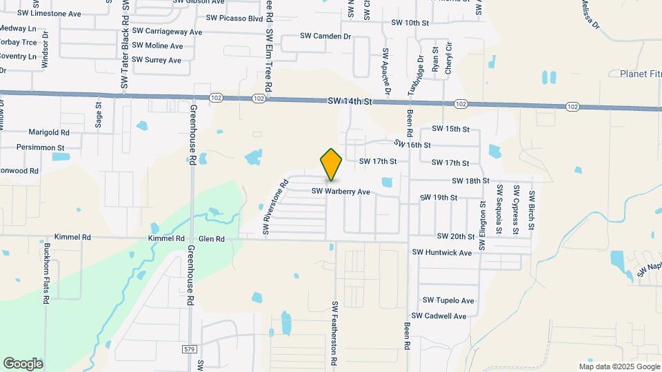 1711 SW Stonegrove Rd Map and Location Details