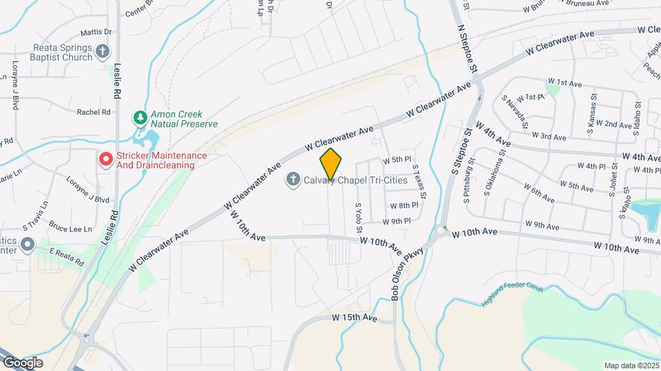 611 S Zeelar St Map and Location Details