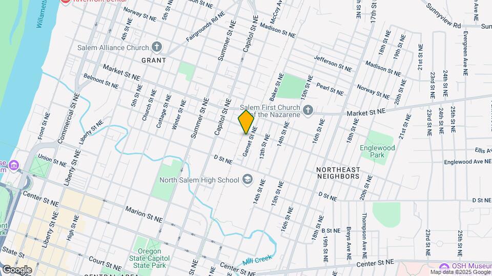 1065 Garnet St NE Map and Location Details