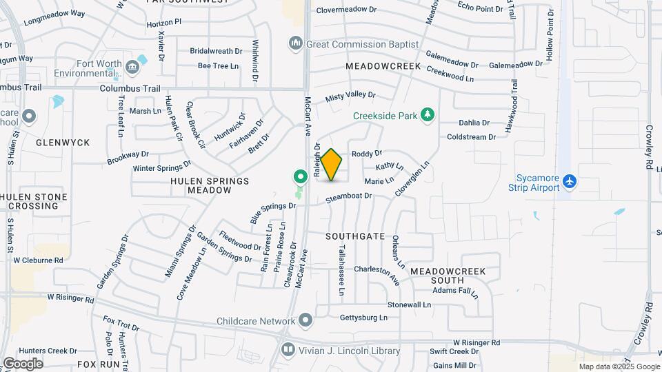 3429 Heatherbend St Map and Location Details