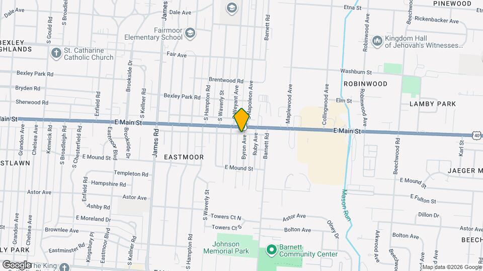 793 Byron Ave Map and Location Details