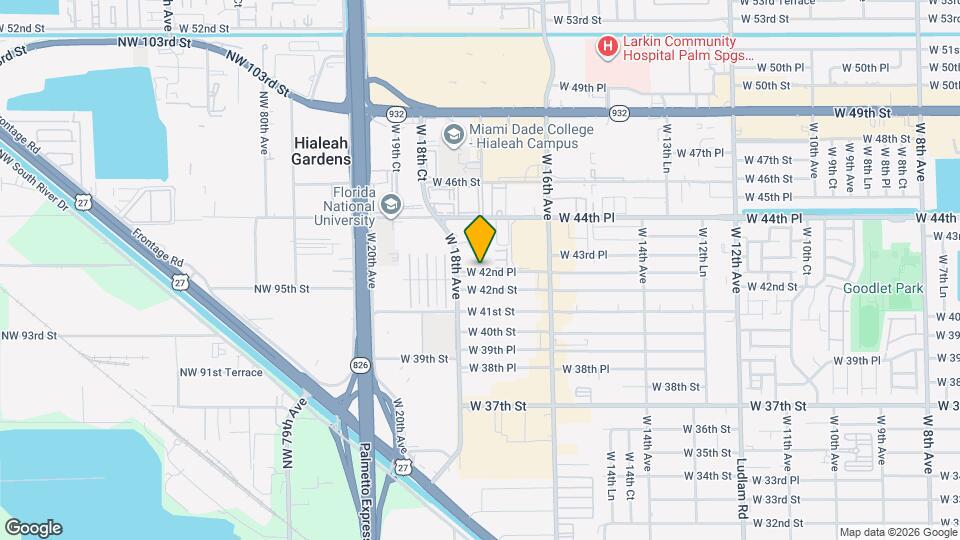 Dade County Voa Elderly Hsng Map and Location Details