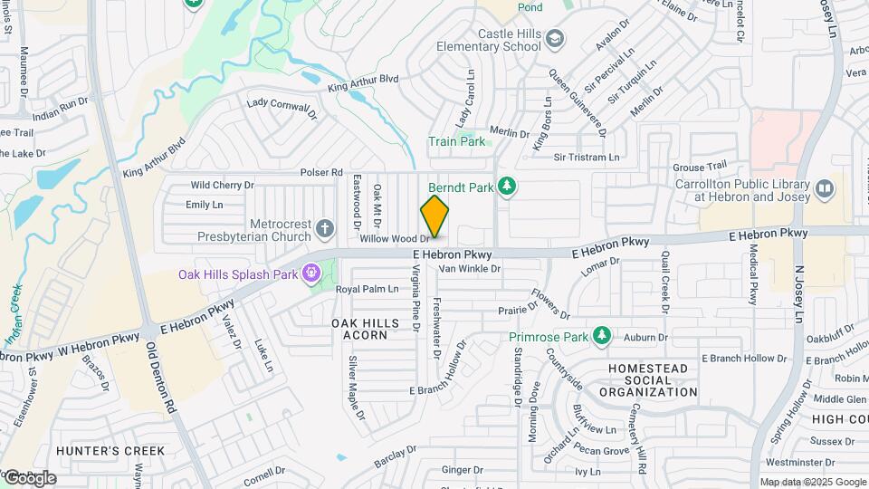 1428 Willow Wood Dr Map and Location Details