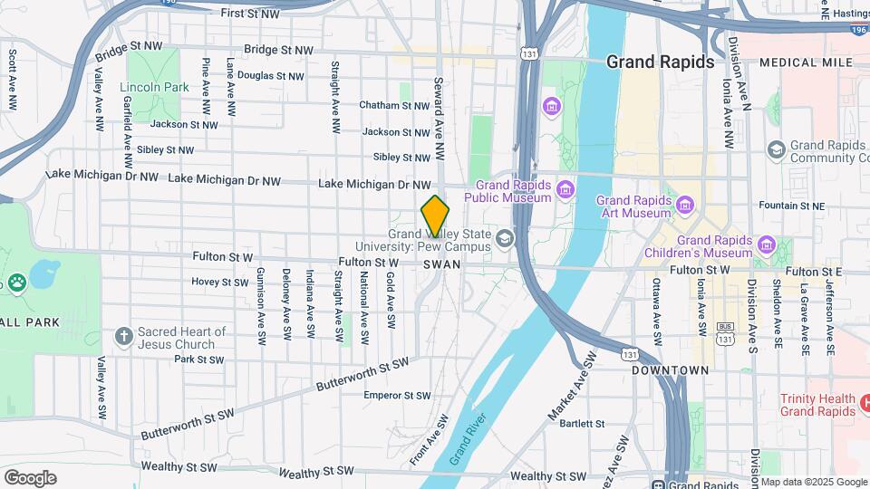 25 Seward Ave NW, Unit 1 Mapa y Detalles de la Ubicación