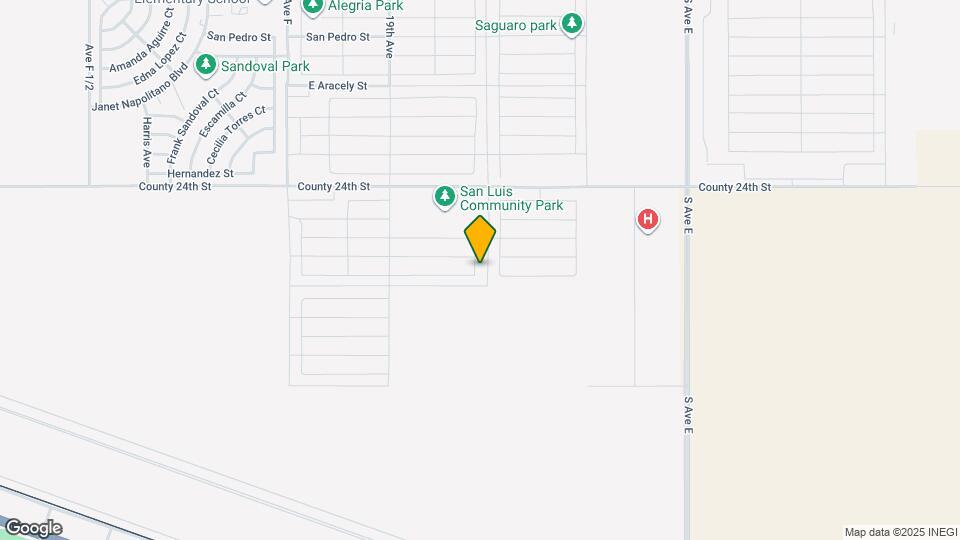 261 S Amarely Ave Map and Location Details