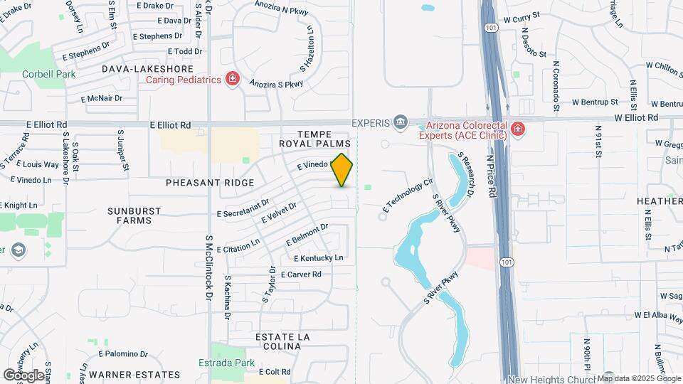7924 S Kenwood Ln, Unit Cottage Map and Location Details