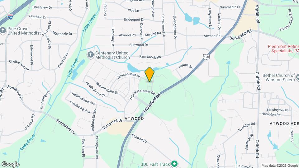 2421 Eagle Creek Ct Map and Location Details