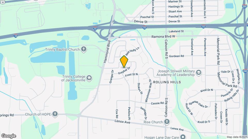 8457 Graybar Dr Map and Location Details
