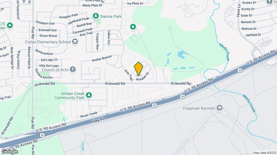 9679 Acadian Dr Map and Location Details