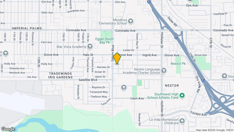 1394 Switzerland Dr Map and Location Details