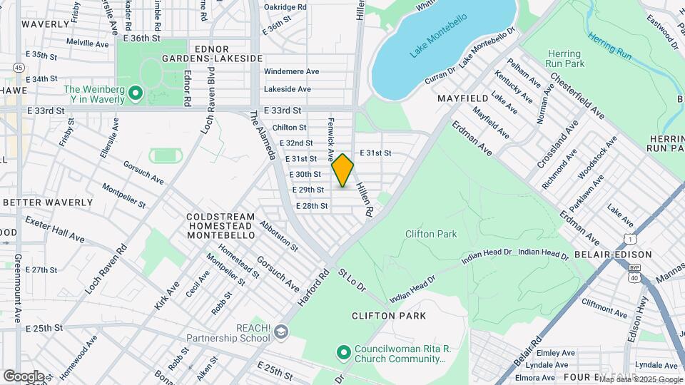 1815 E 29th St, Unit 1 Map and Location Details