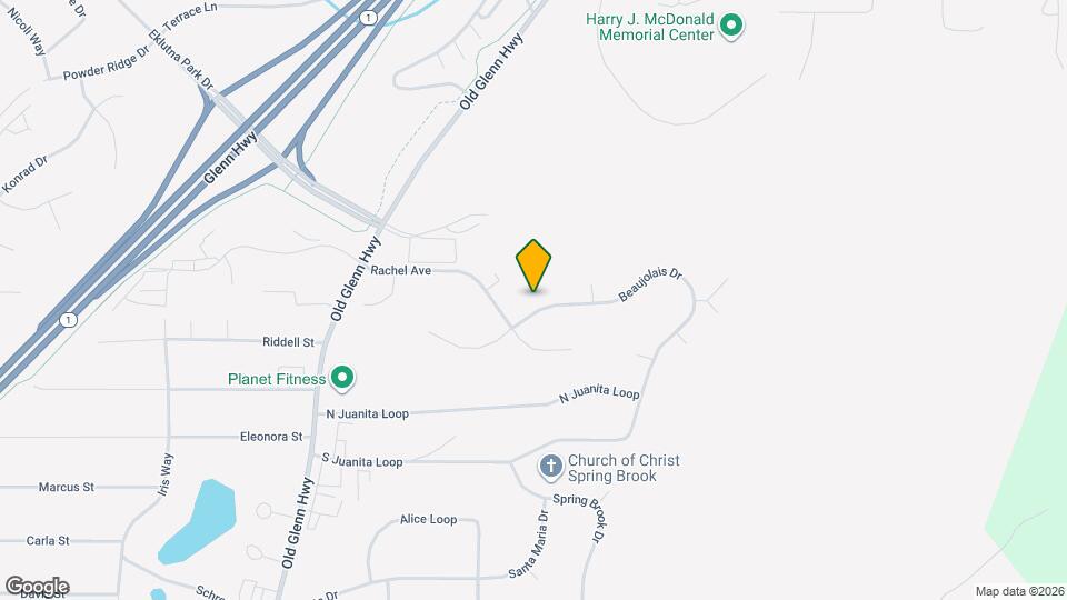 17541 Beaujolais Dr Map and Location Details