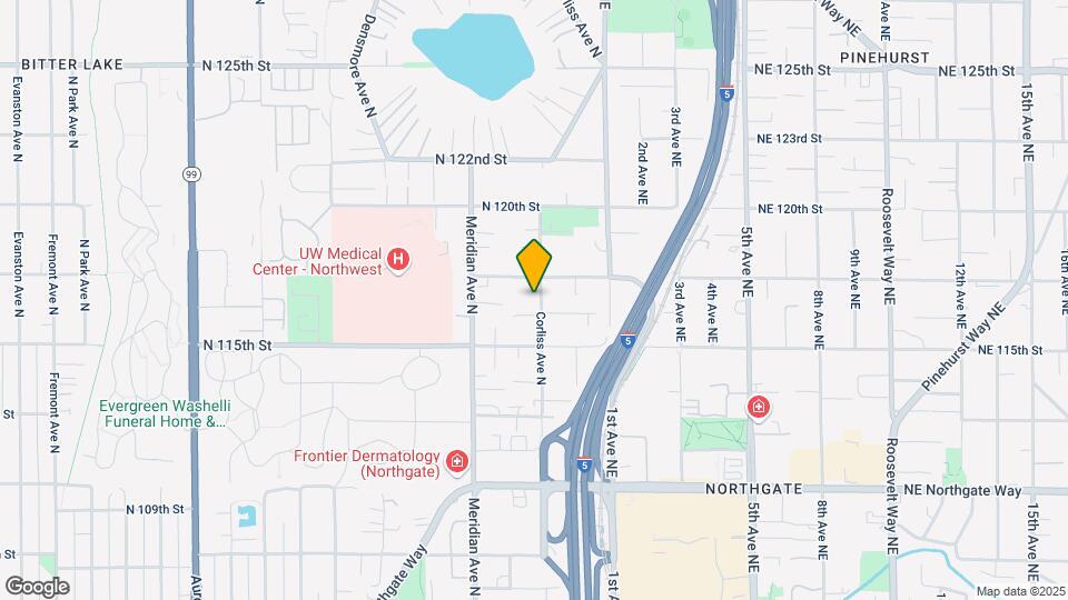 11539 Corliss Ave N Map and Location Details