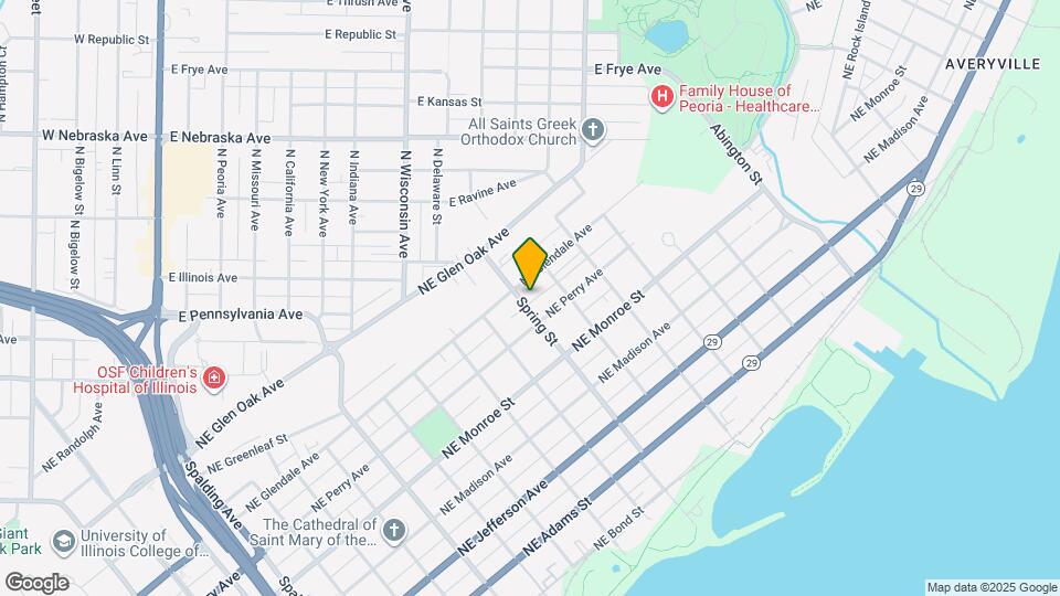 706 Spring St Map and Location Details