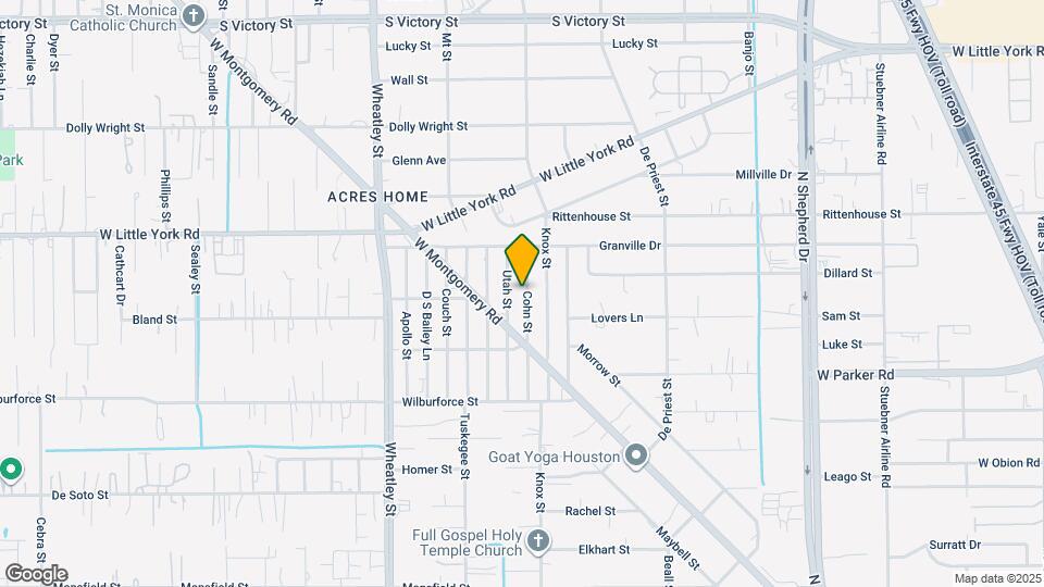 6723 Cohn St Map and Location Details