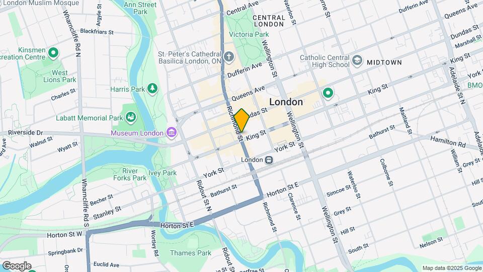 376 Richmond St Map and Location Details