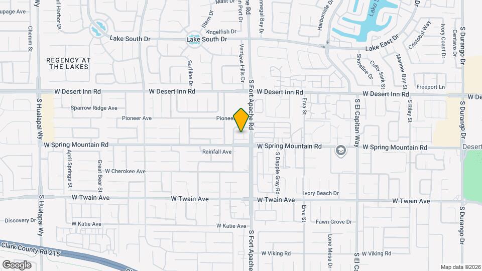 3465 Western Sunset Ct Map and Location Details