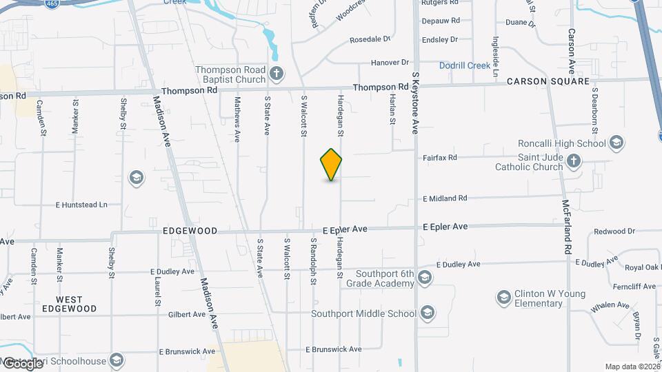 5048 Hardegan St Map and Location Details