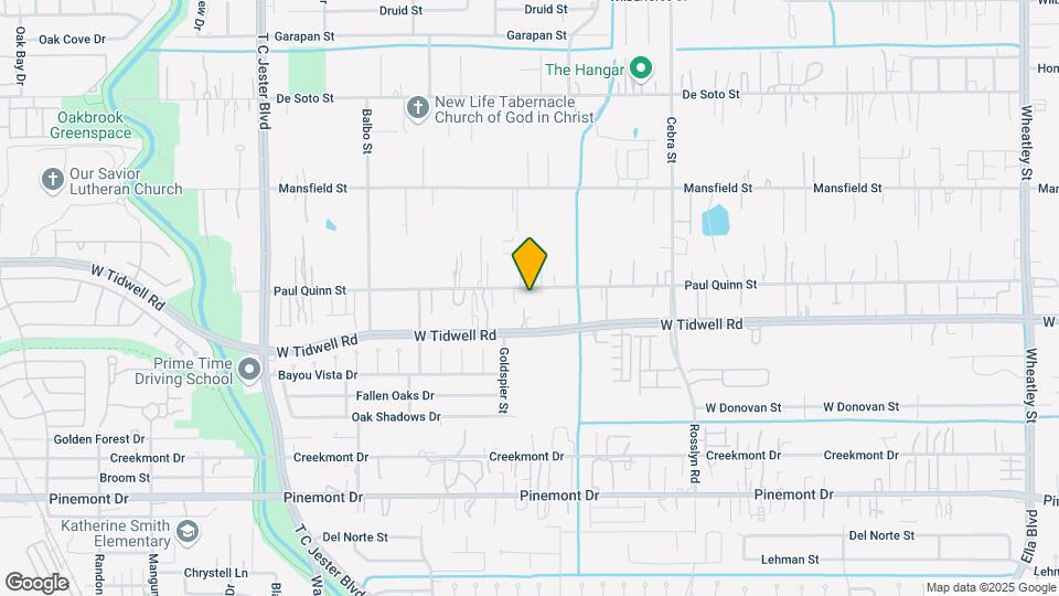 2609 Paul Quinn St Map and Location Details