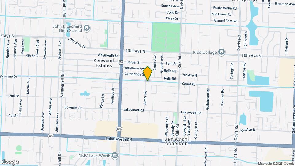 4265 Narcissus Ave Map and Location Details